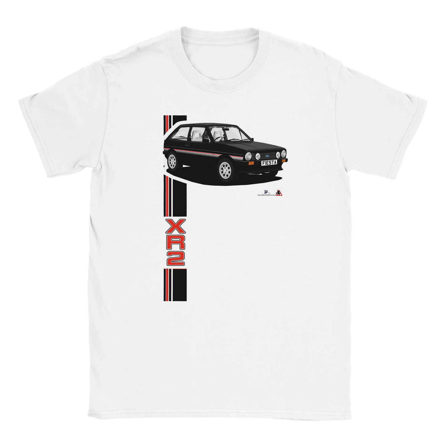 Ford Fiesta Mk1 XR2 in Black T Shirt
