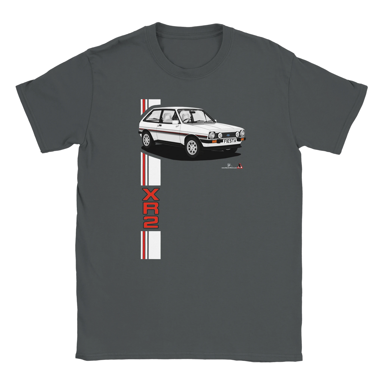 Ford Fiesta Mk1 XR2 in White T Shirt