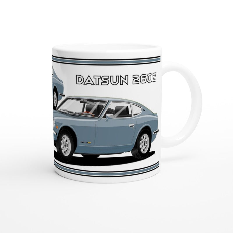 Datsun 260Z in Blue Art Mug
