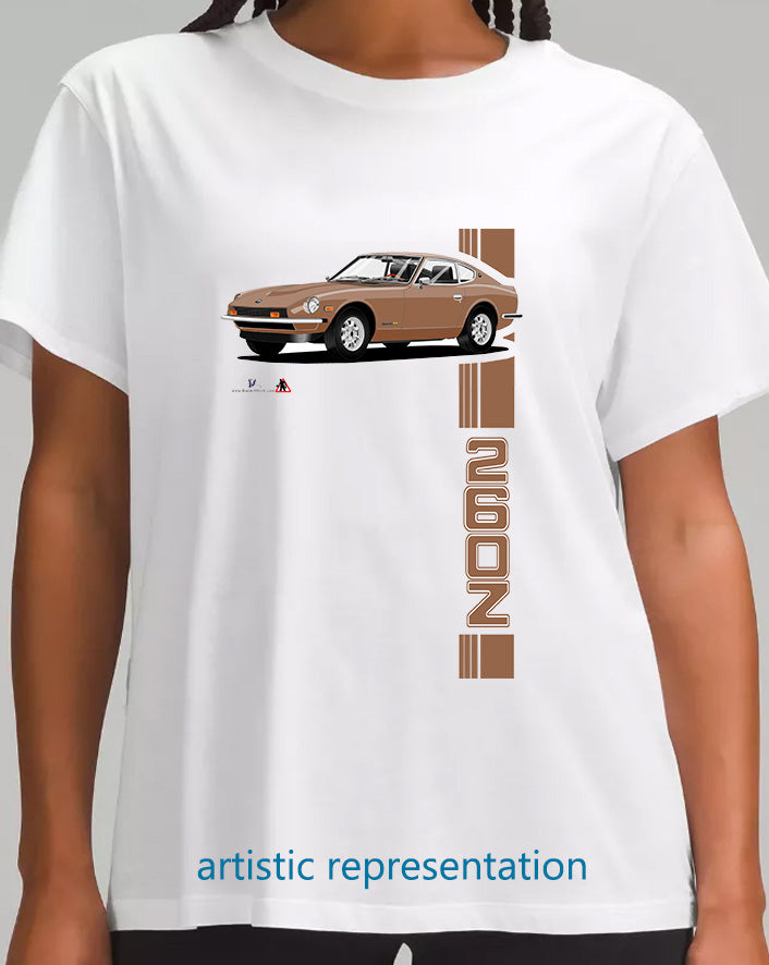 Datsun 260Z in Bronze Art T Shirt