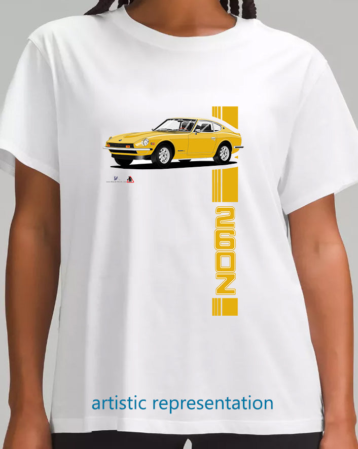 Datsun 260Z in Yellow Art T Shirt