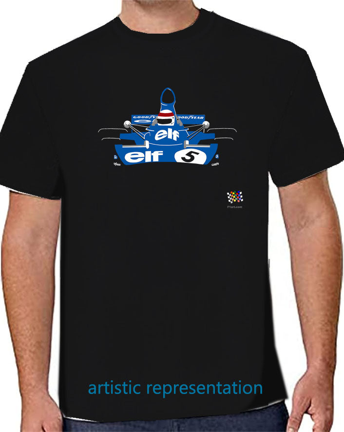 F1 Motor Racing Tyrrell 006 T Shirt