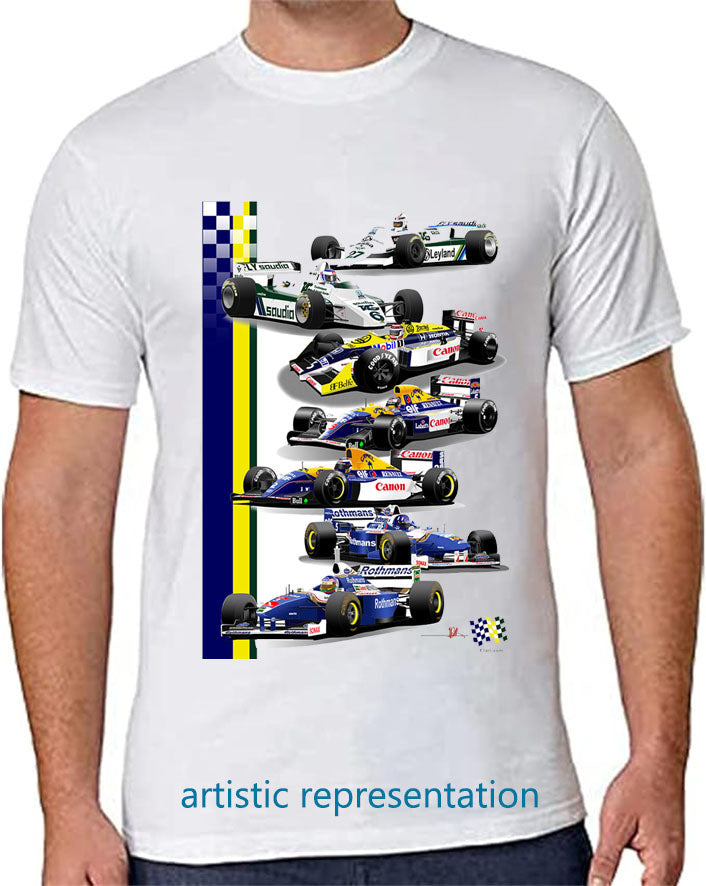 F1 Motor Racing Williams T Shirt