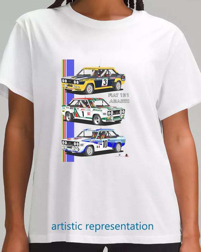 Fiat 131 Rally Collection T Shirt