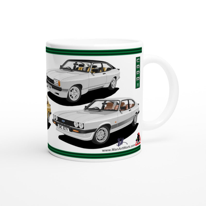 Ford Capri Professionals Art Mug