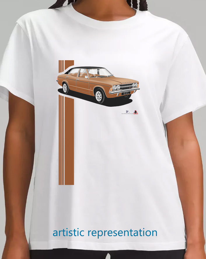 Ford Cortina Mk3 GXL Bronze T Shirt