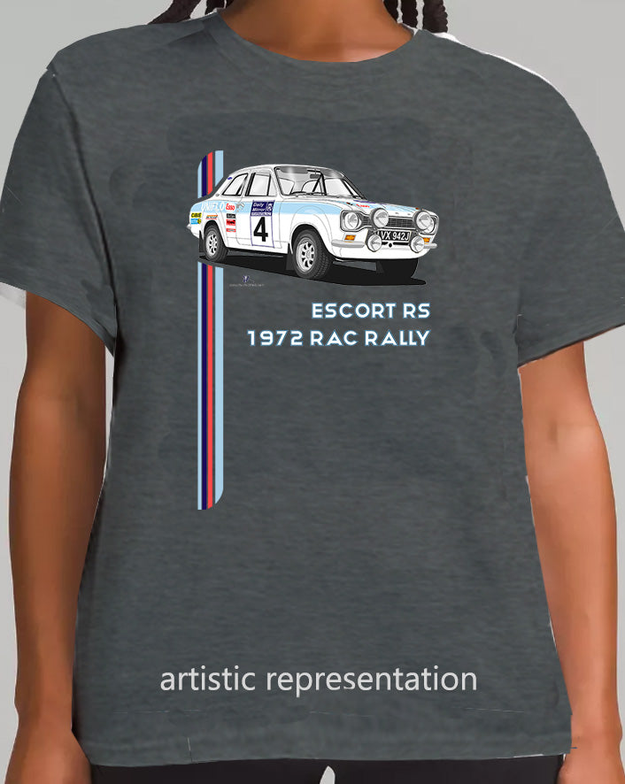 Ford Escort Mk1 1972 RAC Rally T Shirt