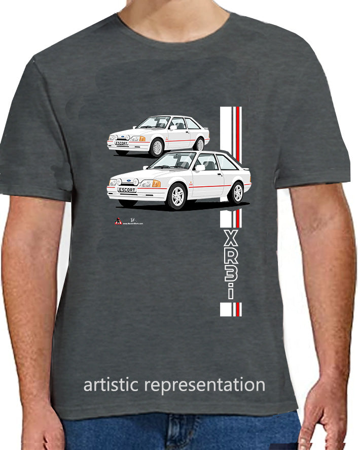 Ford Escort Mk4 XR3i in White T Shirt
