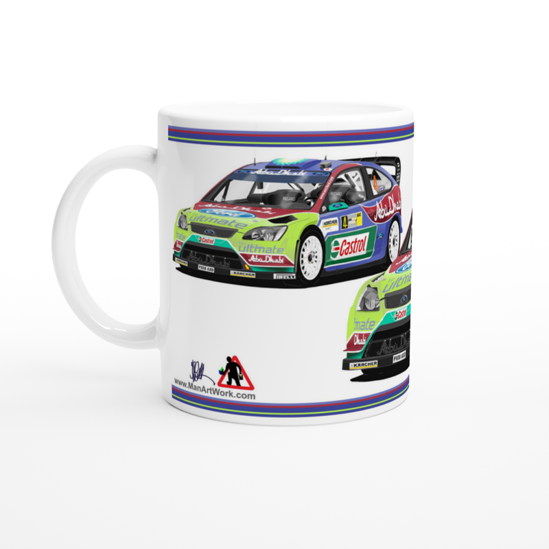 Ford Focus Abu Dhabi Rally Car