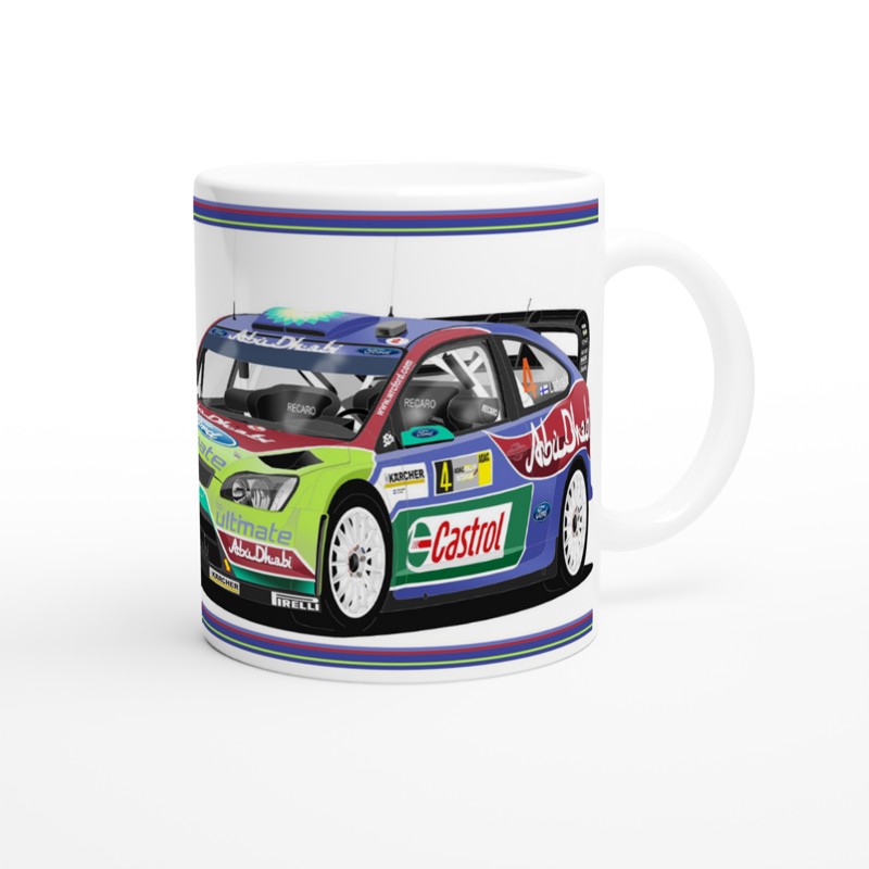 Ford Focus Abu Dhabi Rally Car