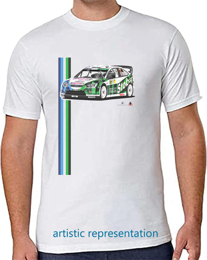 Ford Focus Stobart Rally T Shirt