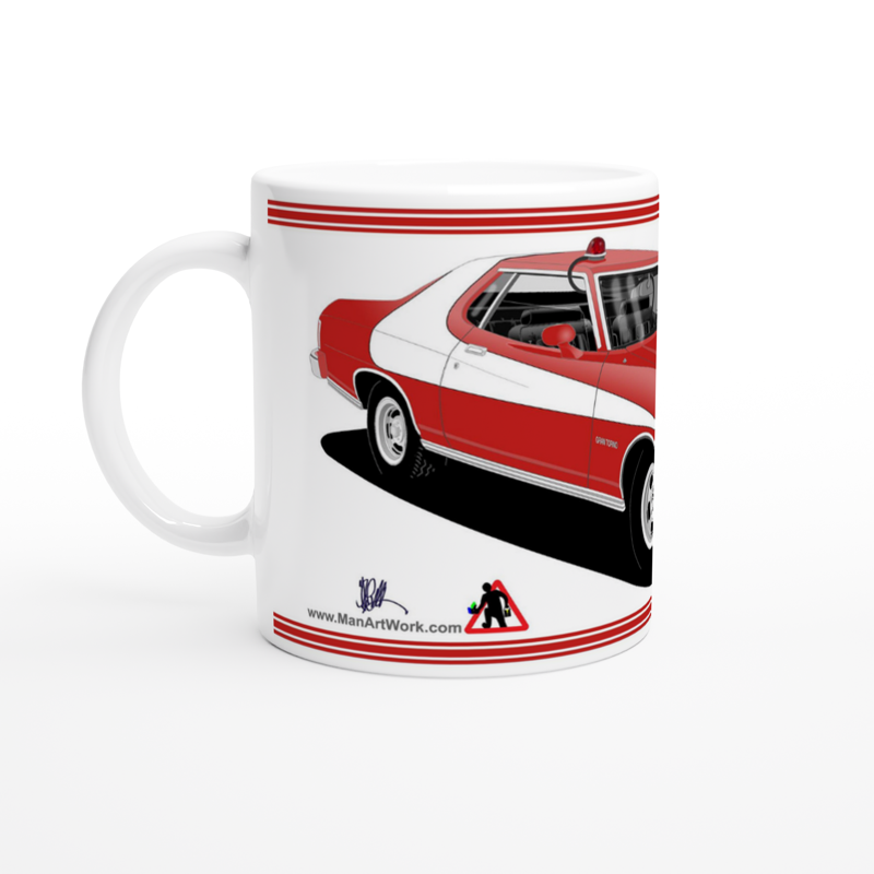 Ford Gran Torino Art Mug