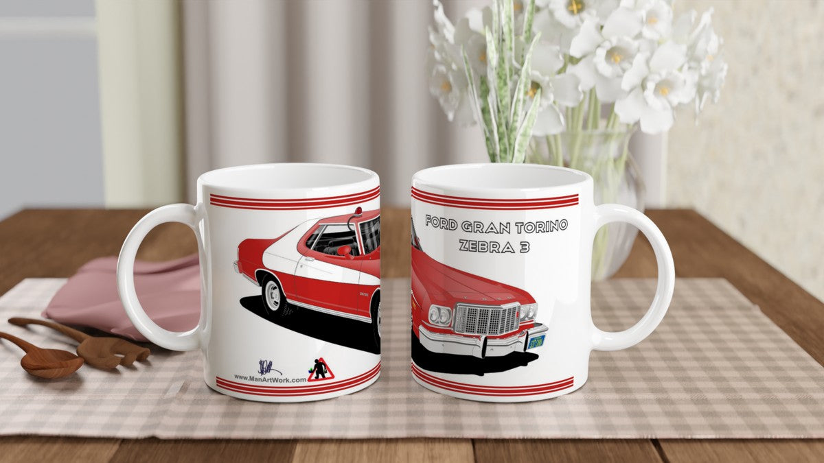 Ford Gran Torino Art Mug