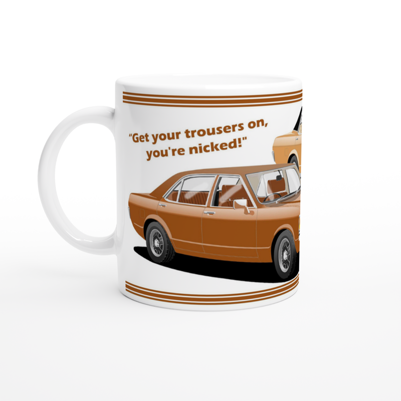 Ford Granada Sweeney Art Car Mug