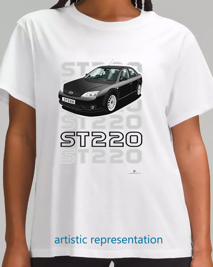Ford Mondeo MK3 ST220 Hatchback in Black T Shirt