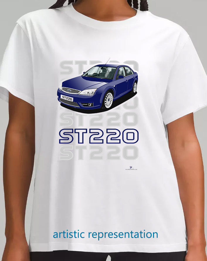 Ford Mondeo MK3 ST220 Hatchback in Blue T Shirt