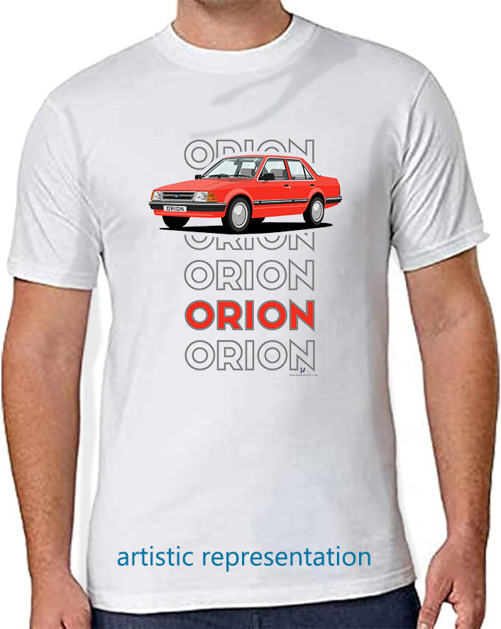 Ford Orion Mk1 in Red