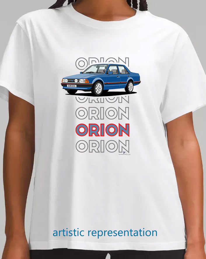 Ford Orion Mk1 Ghia in Blue with RS Alloys