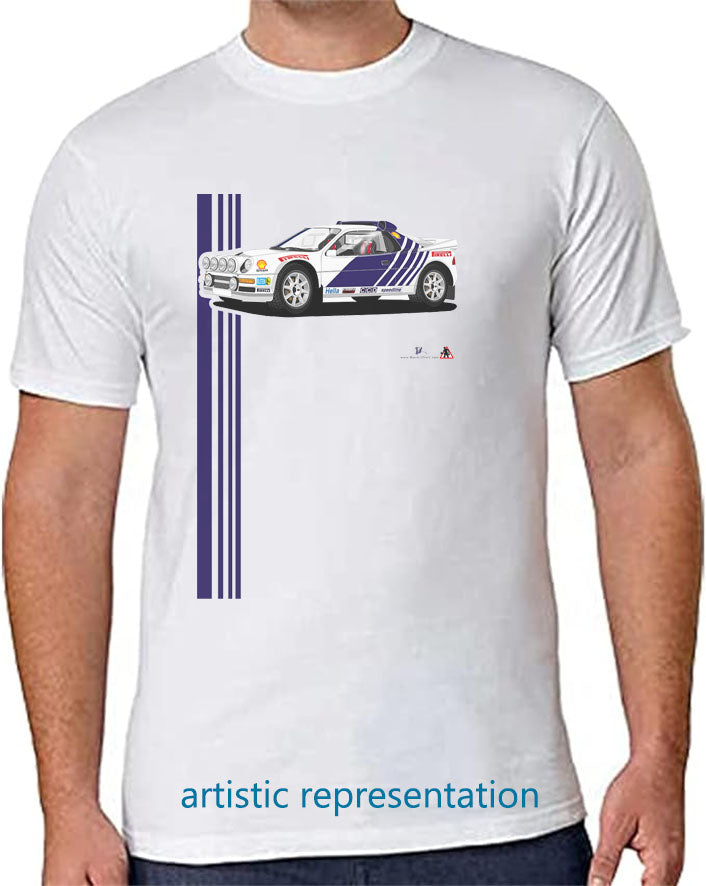 Ford RS200 works Rally T Shirt