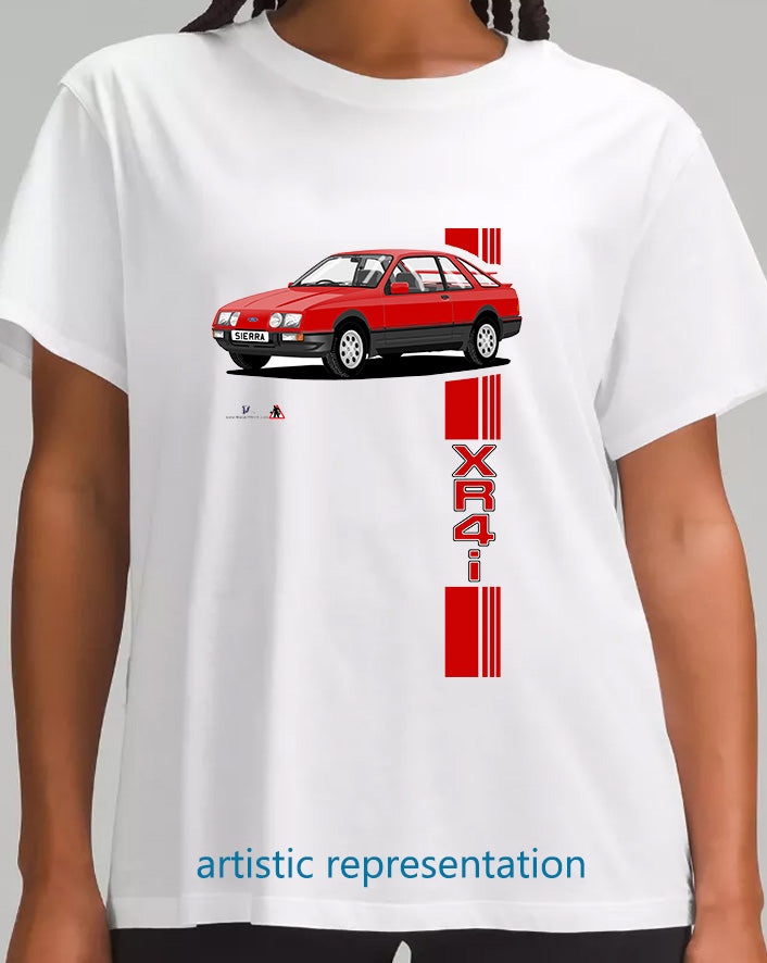 Ford Sierra XR4i in Red T Shirt