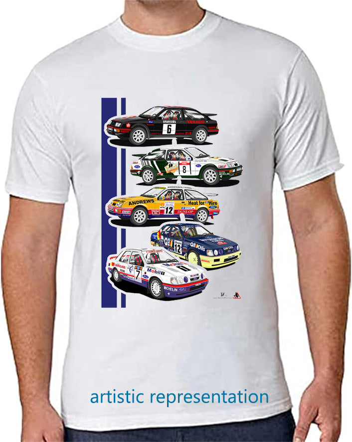 Ford Sierra Rally T Shirt