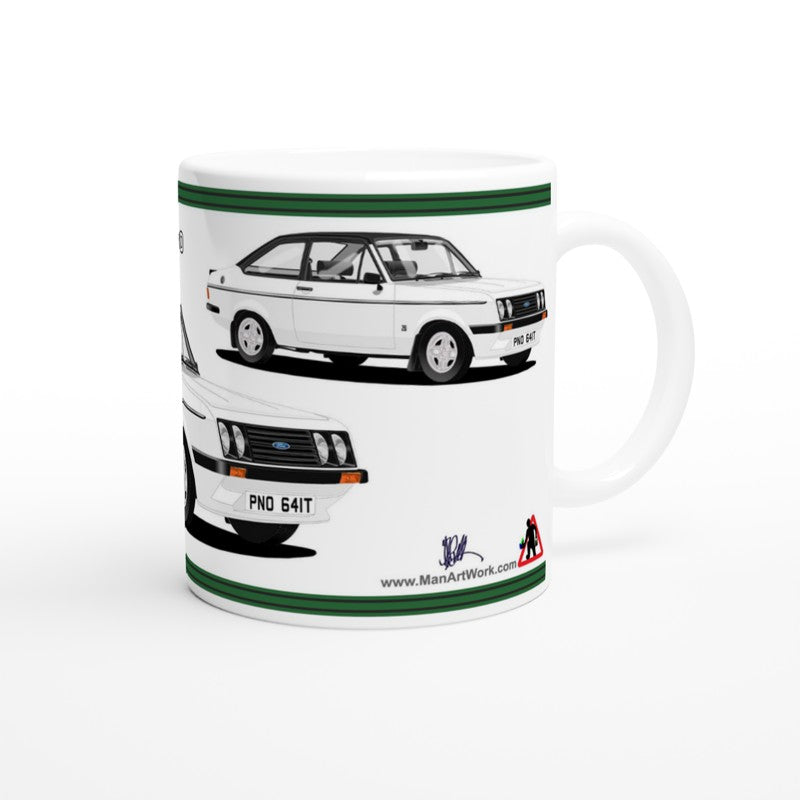 Ford Escort Mk2 RS2000 Mug (The Professionals) Mug