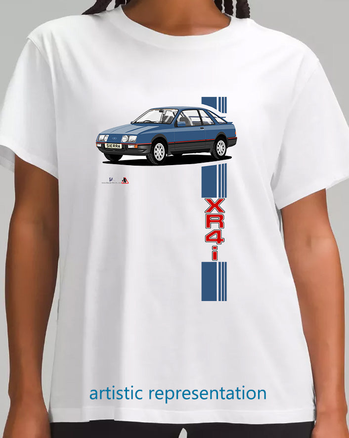 Ford Sierra XR4i in Blue T Shirt