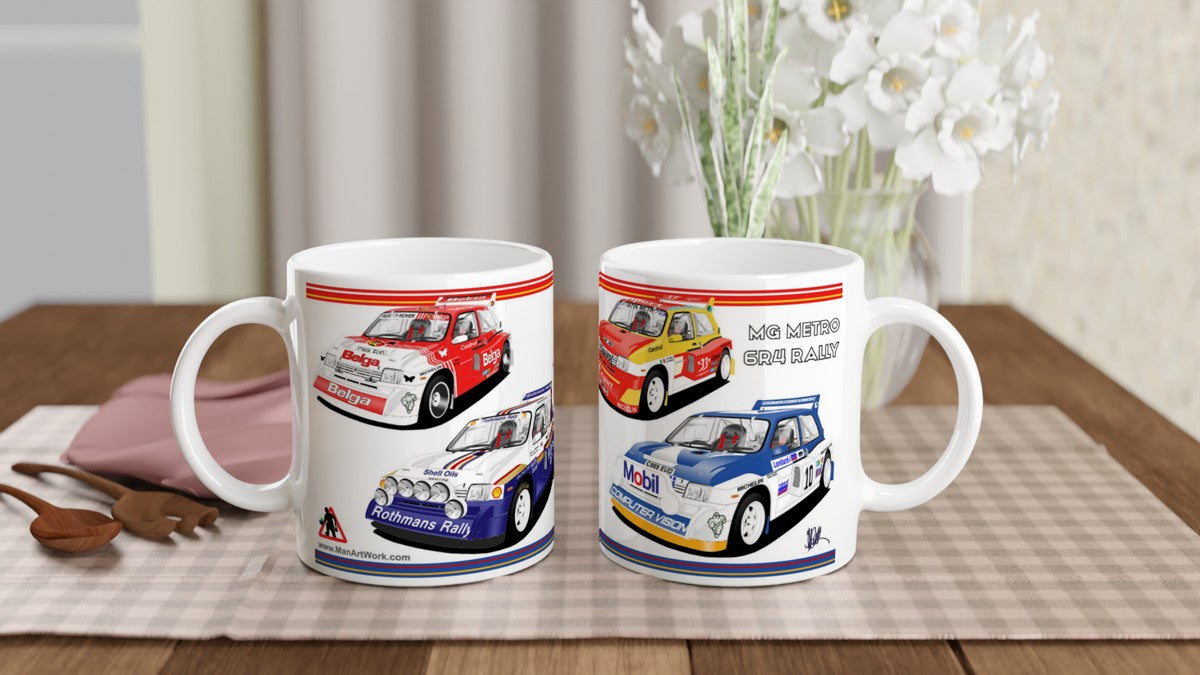 MG Metro 6R4 Rally car Mug