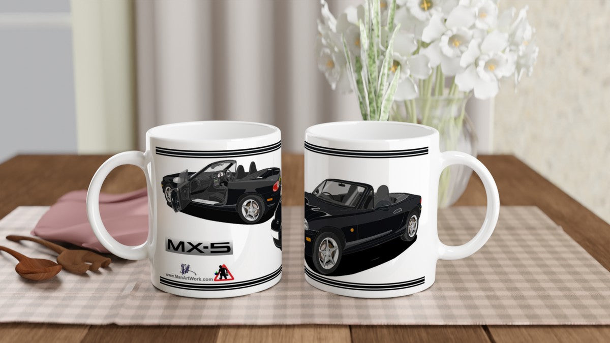 Mazda MX-5 Series 2.5 in Black Art Mug