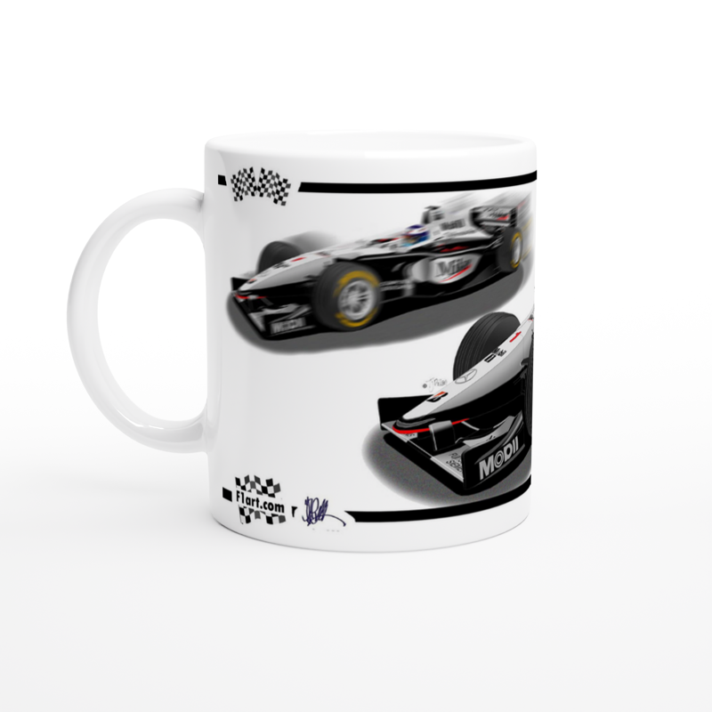McLaren MP4-14 Motor Racing F1 Art Mug