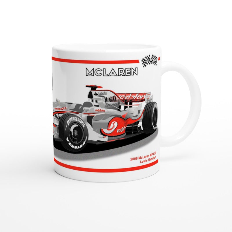 McLaren MP4-23 Motor Racing F1 Art Mug