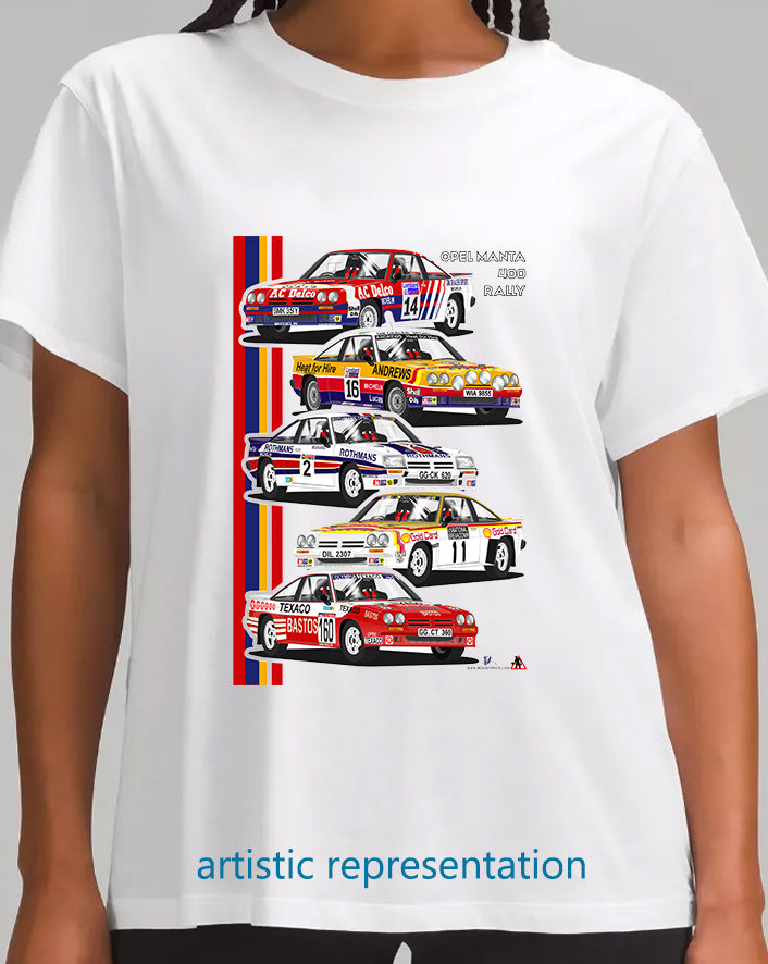Opel Manta 400 Rally T Shirt