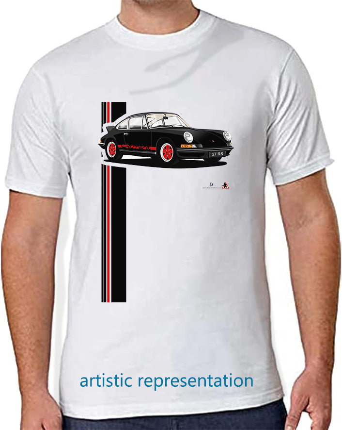 Porsche 911 Carrera in Black T Shirt