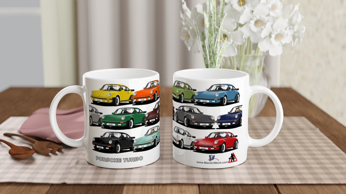 Classic Porsche 911 930 Turbo Multi Car Mug