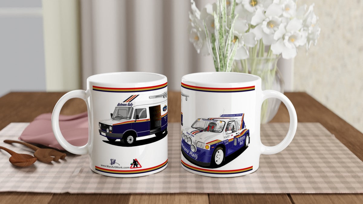 Rothmans MG Metro 6R4 Art Mug