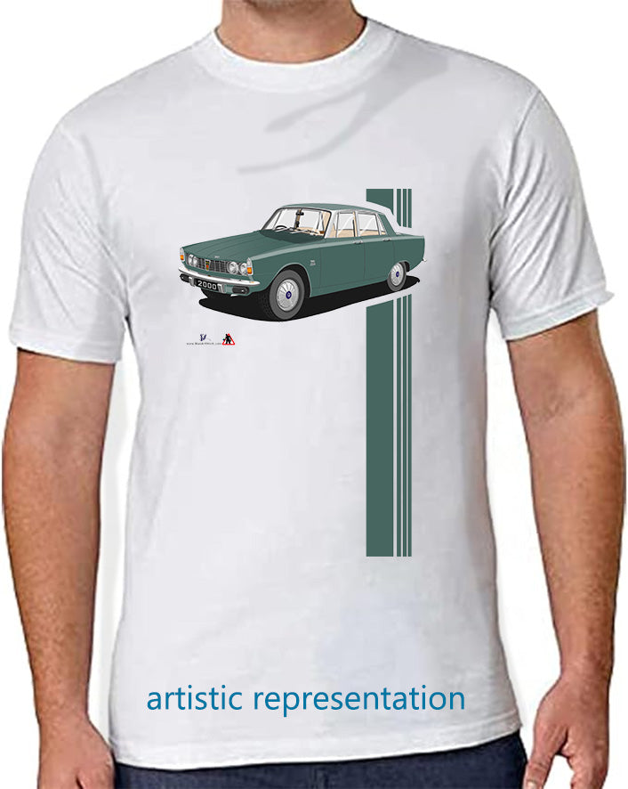 Rover P6 S1 2000 TC in Green T Shirt