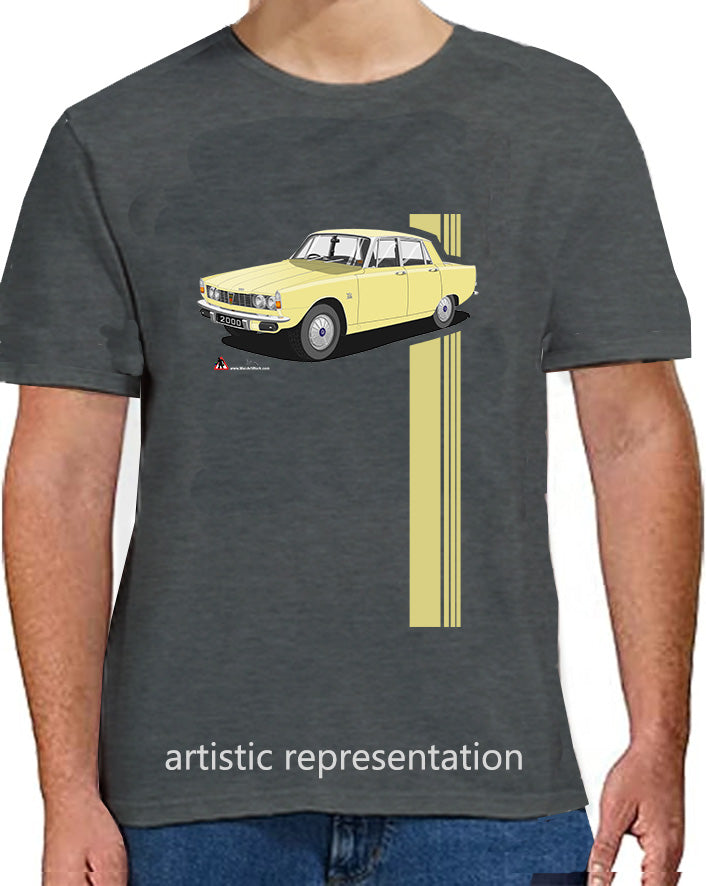 Rover P6 S1 2000 TC in Yellow T Shirt