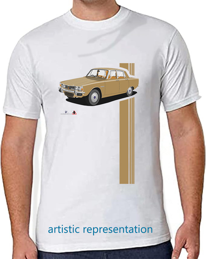 Rover P6 S1 3500 V8 in Beige T Shirt