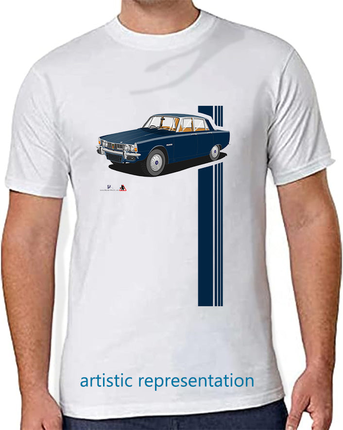 Rover P6 S1 3500 V8 in Blue T Shirt