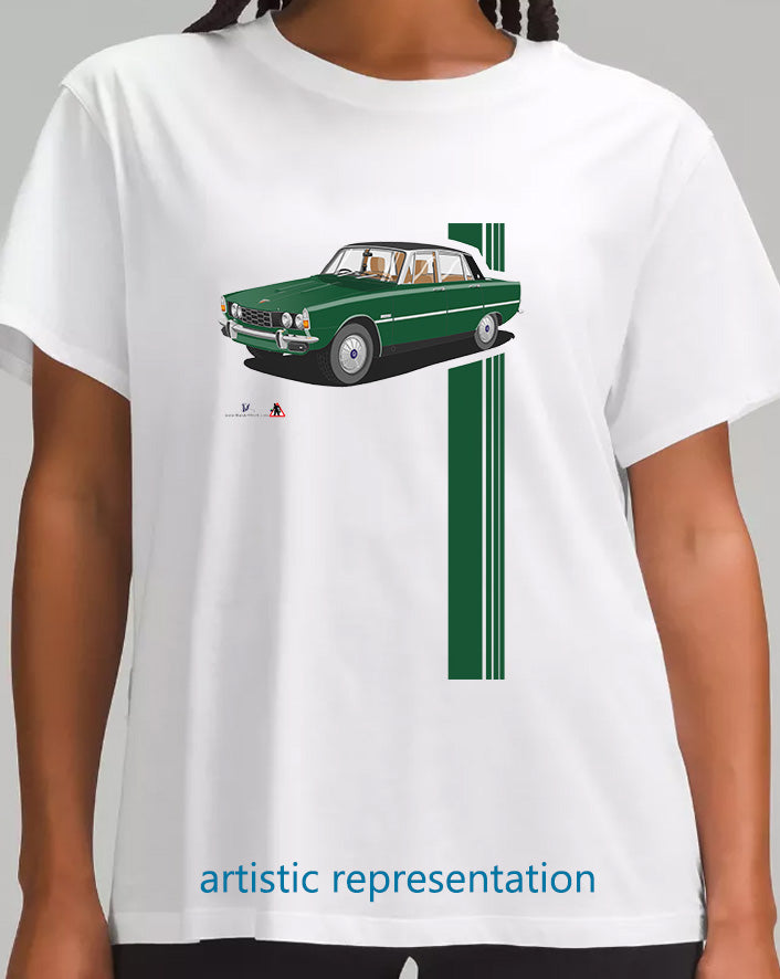 Rover P6 S2 2200 SC in Dark Green T Shirt