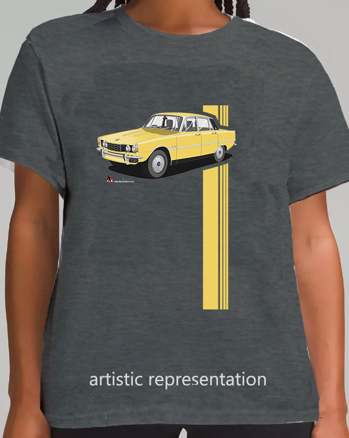 Rover P6 S2 2200 SC in Yellow T Shirt