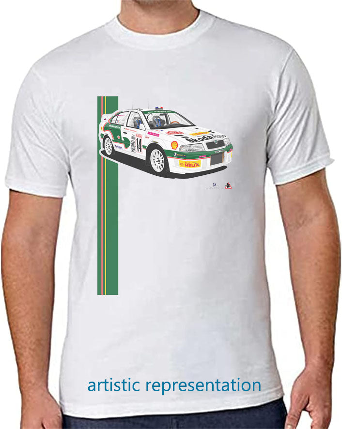 Skoda Octavia Rally T Shirt
