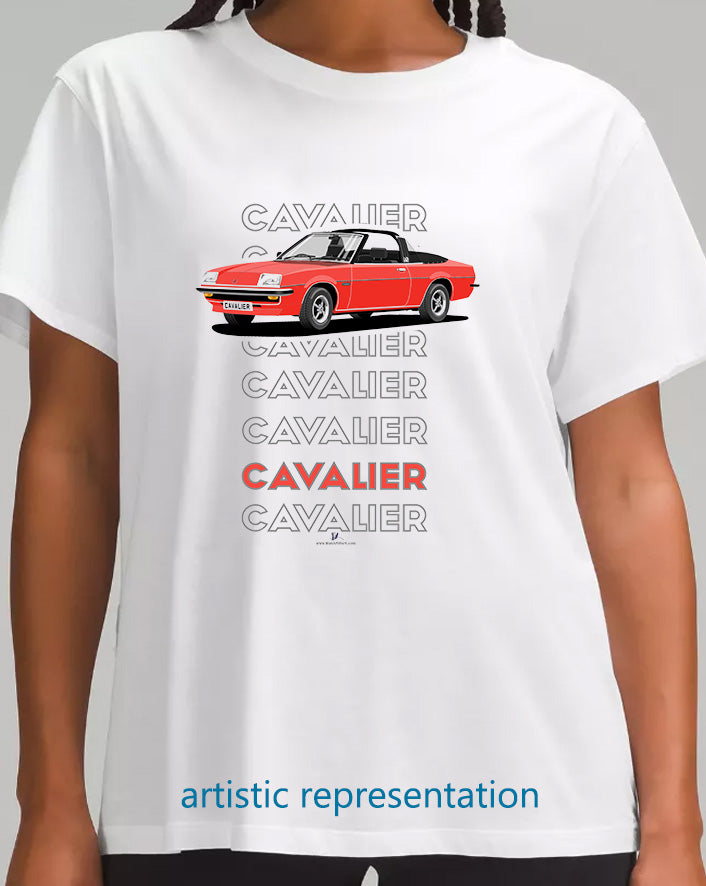 Vauxhall Cavalier Mk1 Centaur in Red Art T Shirt