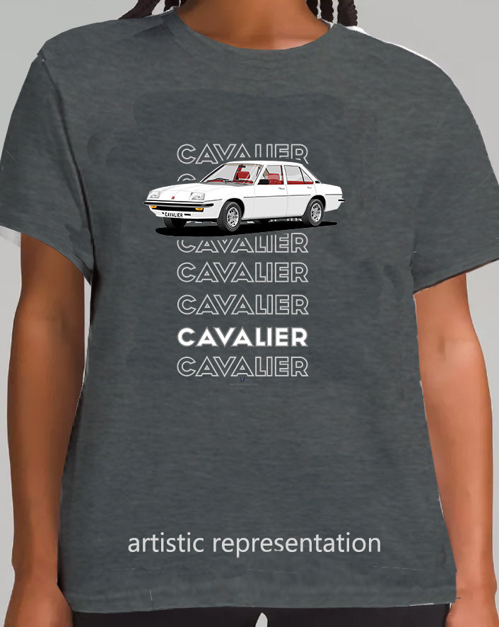 Vauxhall Cavalier Mk1 Saloon in White Art T Shirt