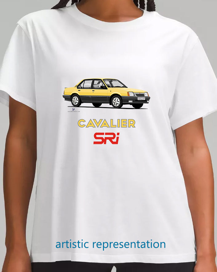 Vauxhall Cavalier Mk2a Saloon SRi in Yellow