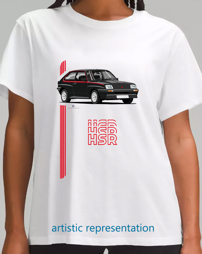 Vauxhall Chevette HSR in Black art T Shirt