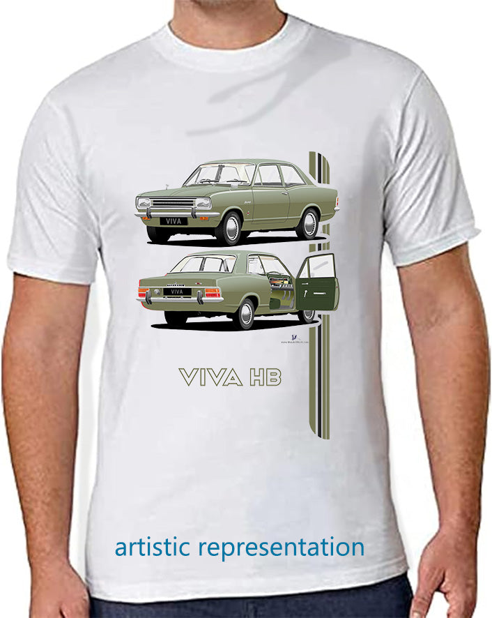 Vauxhall Viva HB SL in Green T Shirt