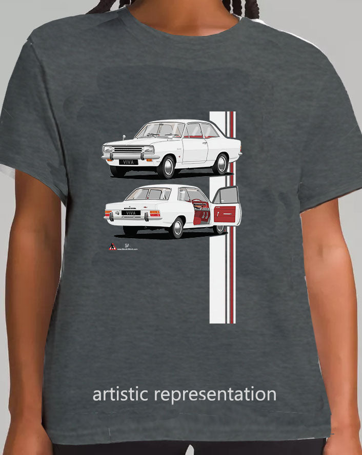 Vauxhall Viva HB SL in White T Shirt