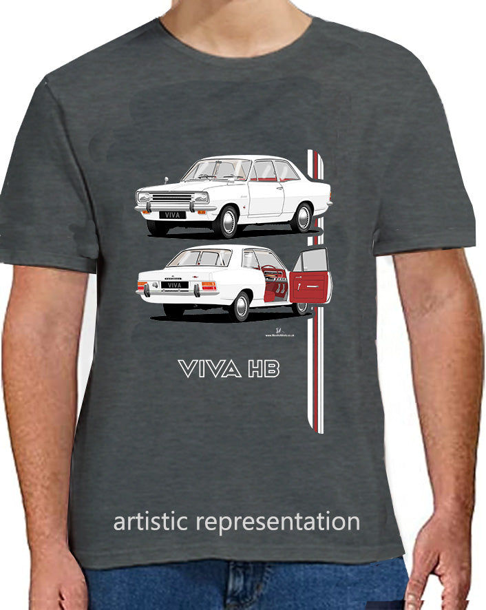 Vauxhall Viva HB SL in White T Shirt