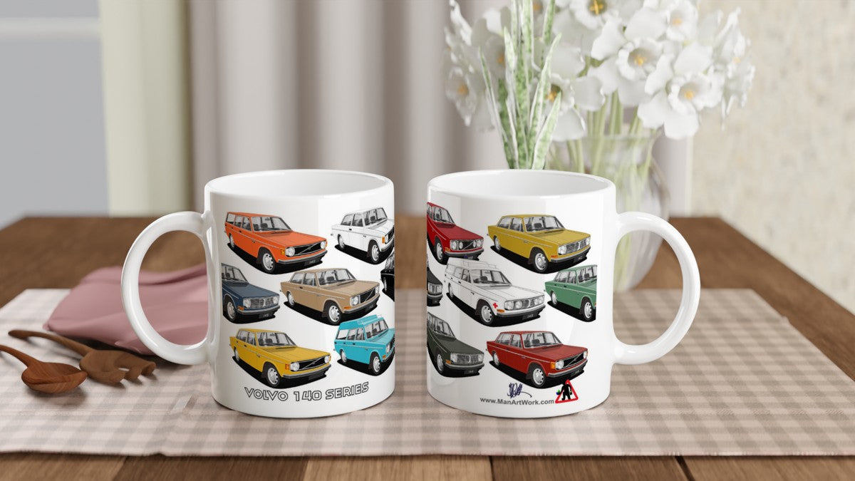 Volvo 140s Multi Car Mug